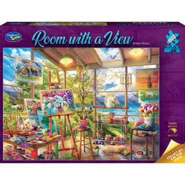 Room with a View - Artists Room - 1000pc
