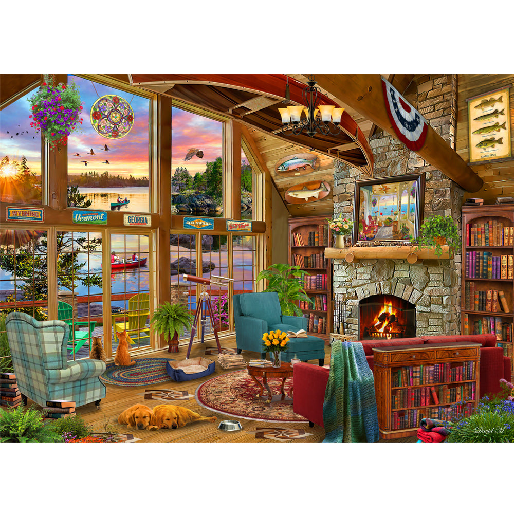 Room with a View - Sunset Lodge - 1000pc