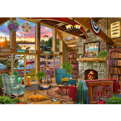 Room with a View - Sunset Lodge - 1000pc