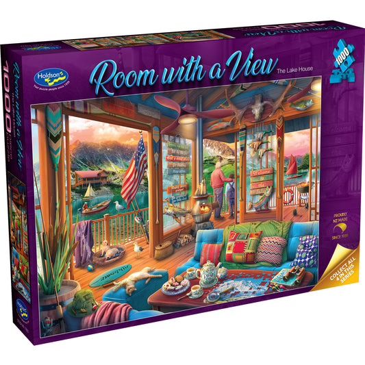 Room with a View - The Lake House - 1000pc