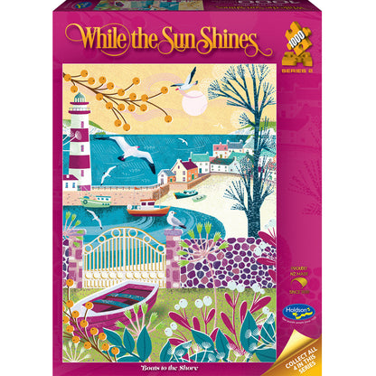 While the Sun Shines: Boats to the Shore, 1000pc