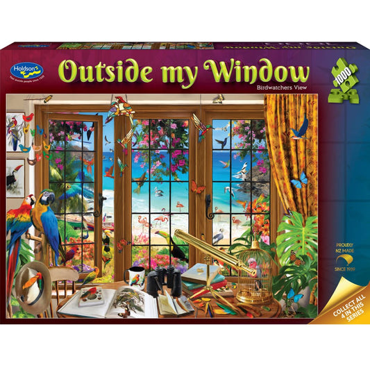 Outside My Window Birdwatchers, 100pc