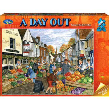 A Day Out, Farmers Market, 1000pc