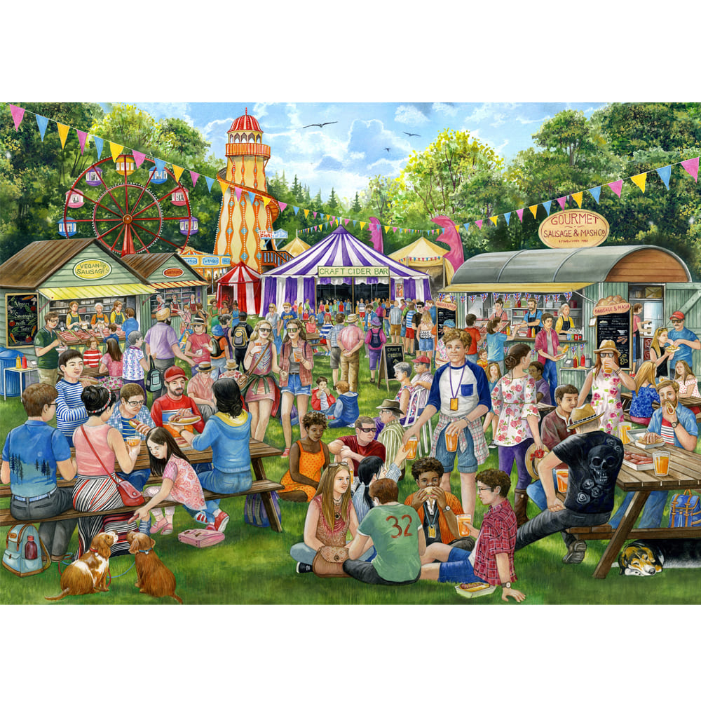 A Day Out, Sausage & Cider 1000pc