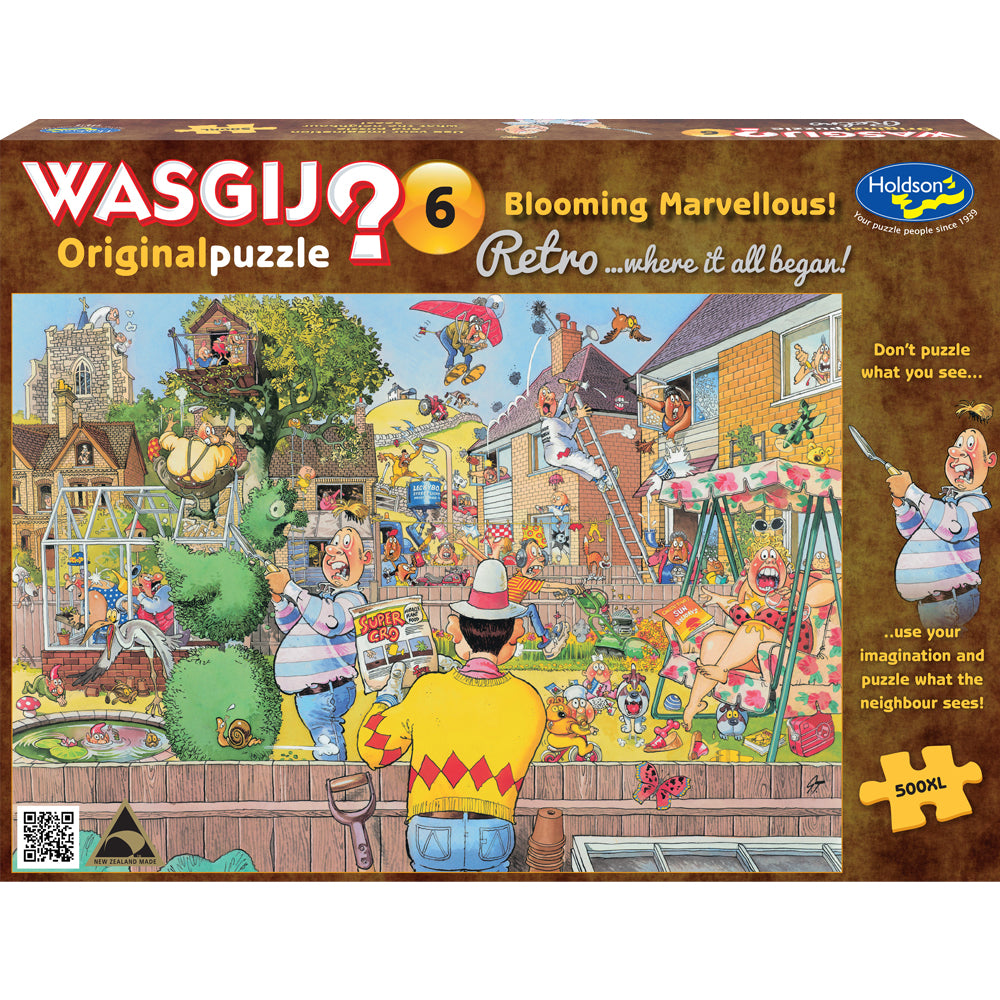 Wasgij? Retro Original #6: Blooming Marvellous, 500XL pc