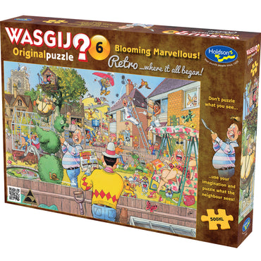 Wasgij? Retro Original #6: Blooming Marvellous, 500XL pc