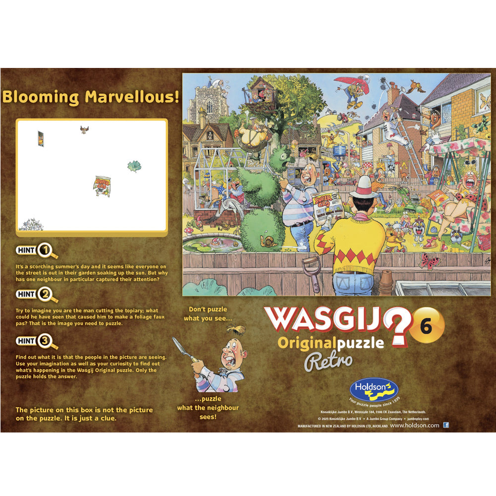 Wasgij? Retro Original #6: Blooming Marvellous, 500XL pc