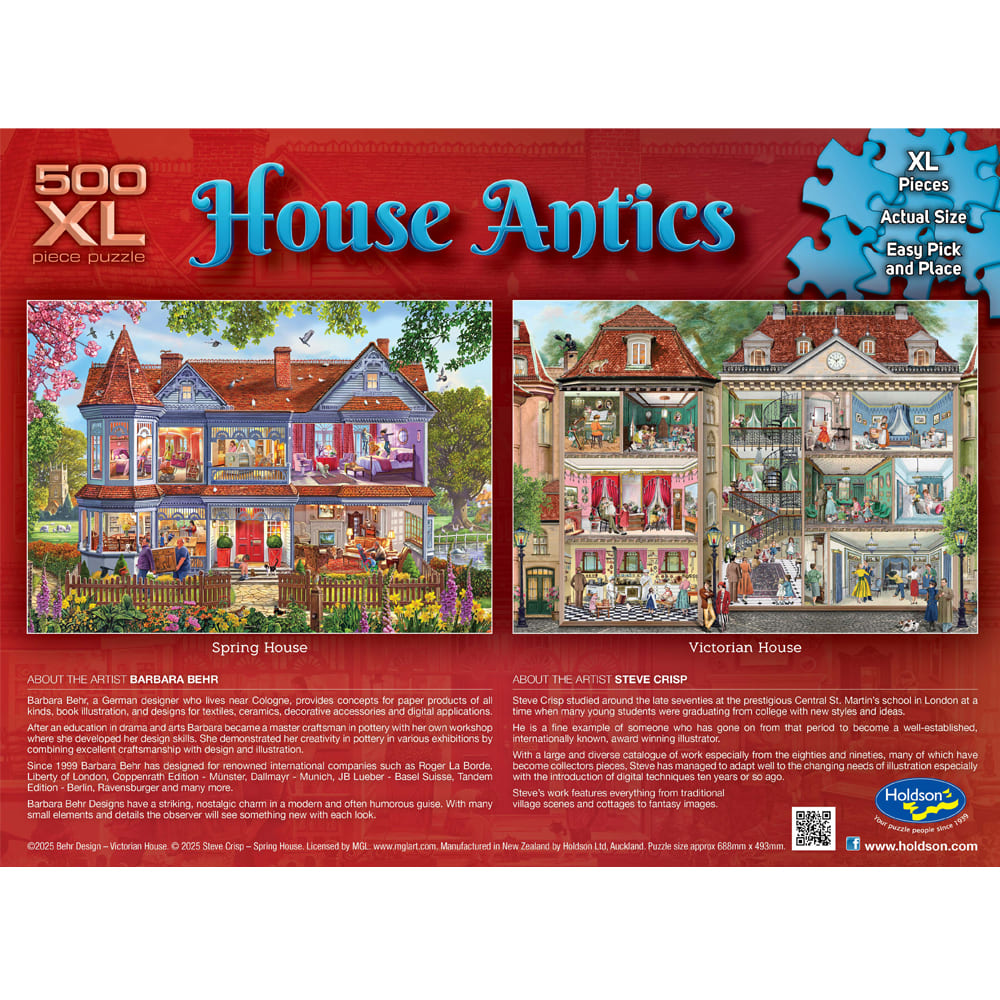 House Antics, Spring House, 500XL pc