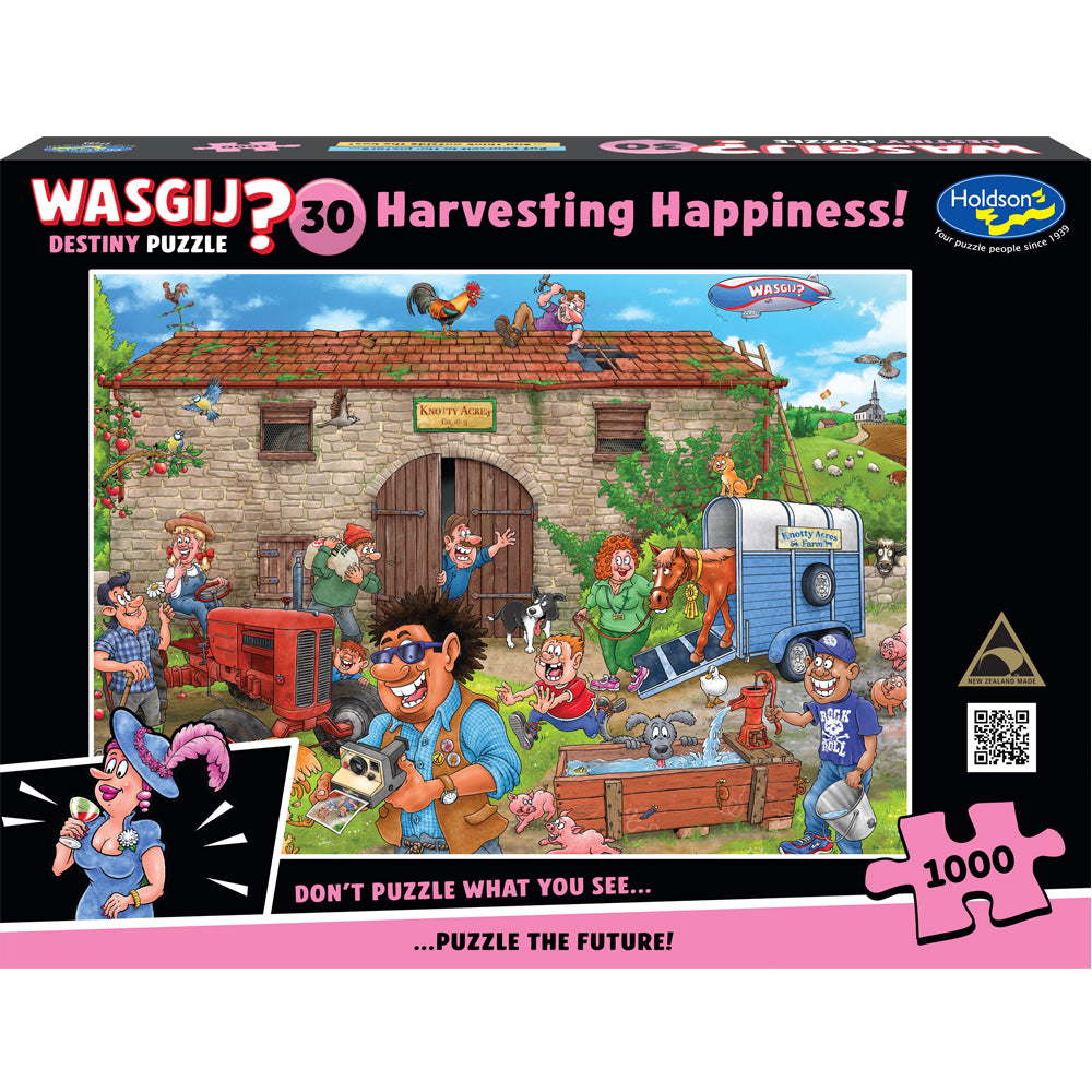 Wasgij Destiny #30 - Harvesting Happiness 1000pc