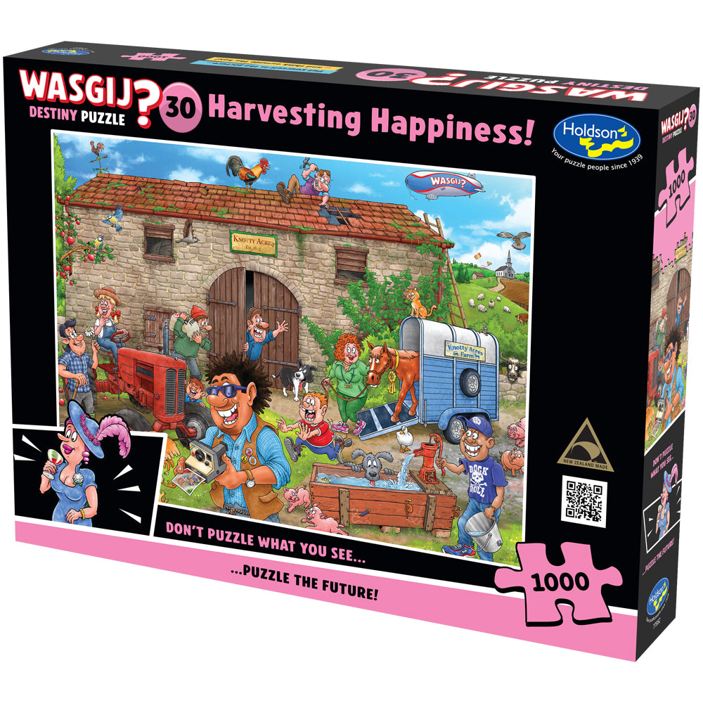 Wasgij Destiny #30 - Harvesting Happiness 1000pc