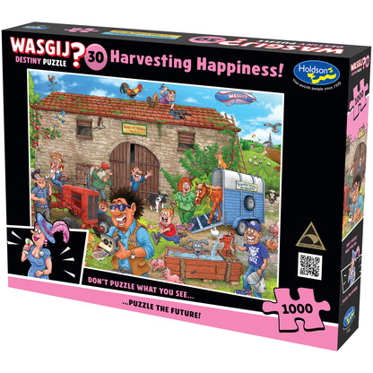 Wasgij Destiny #30 - Harvesting Happiness 1000pc