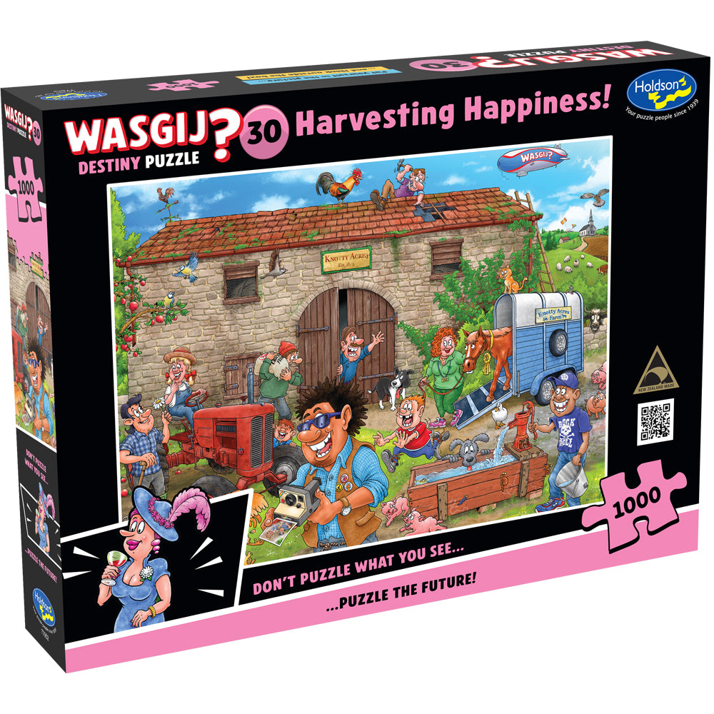 Wasgij Destiny #30 - Harvesting Happiness 1000pc