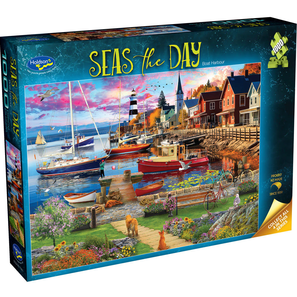 Seas the Day, Boat Harbour - 1000pc