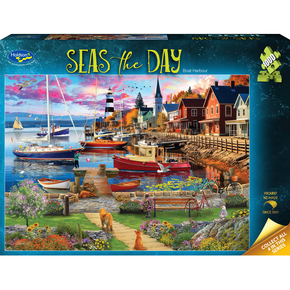 Seas the Day, Boat Harbour - 1000pc
