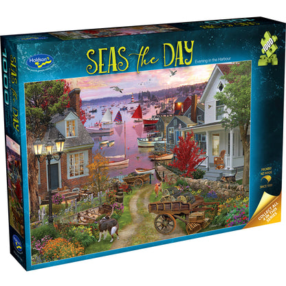 Seas the Day, Evening in the Harbour - 1000pc