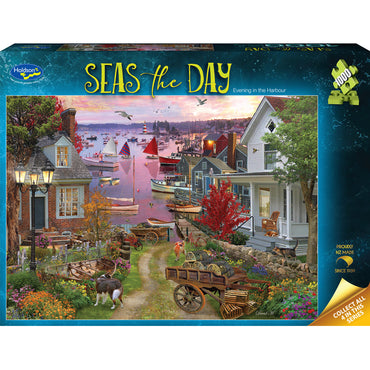 Seas the Day, Evening in the Harbour - 1000pc
