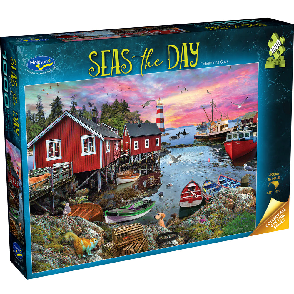 Seas the Day, Fisherman's Cove, 1000pc