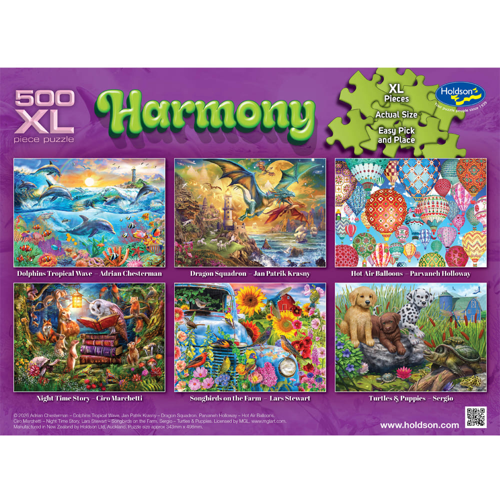 Harmony, Night Time Story, 500XL pc