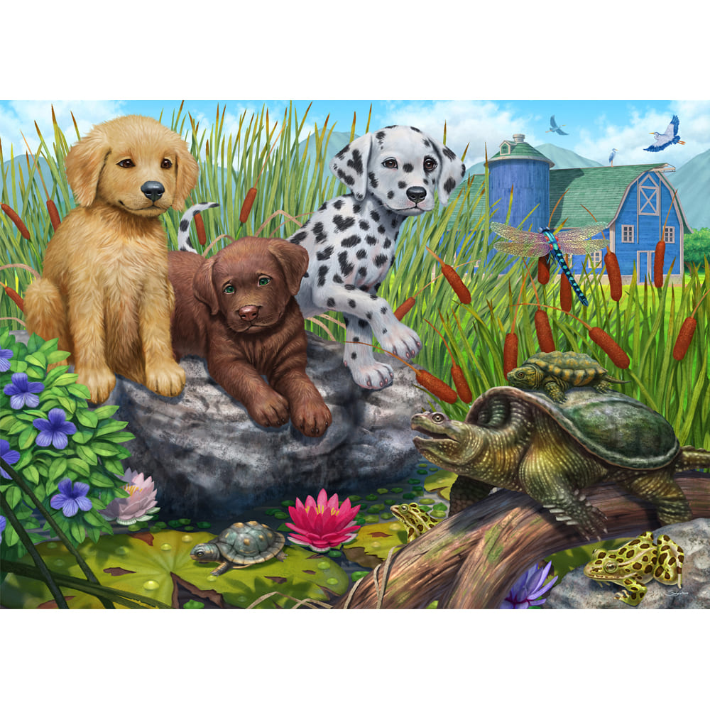 Harmony, Turtles & Puppies, 500XL pc