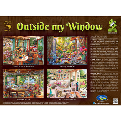 Outside My Window S2 - Canal Boat Adventures, 1000pc