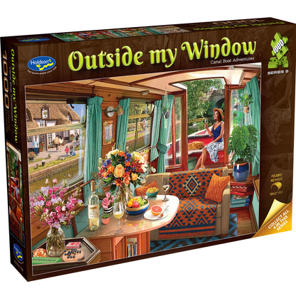 Outside My Window S2 - Canal Boat Adventures, 1000pc