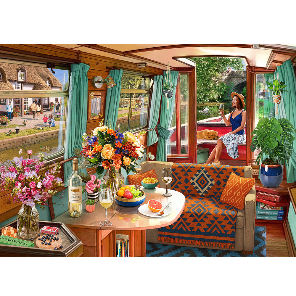 Outside My Window S2 - Canal Boat Adventures, 1000pc
