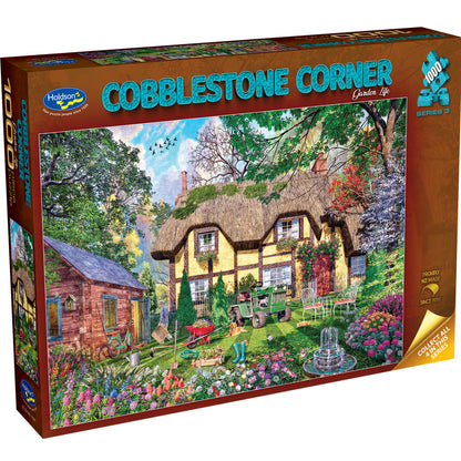 Cobblestone Corner S3, Garden Life, 1000pc