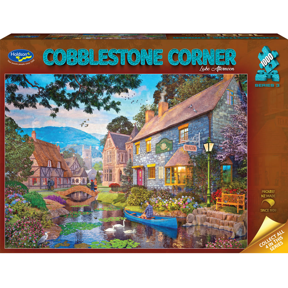 Cobblestone Corner S3, Lake Afternoon, 1000pc