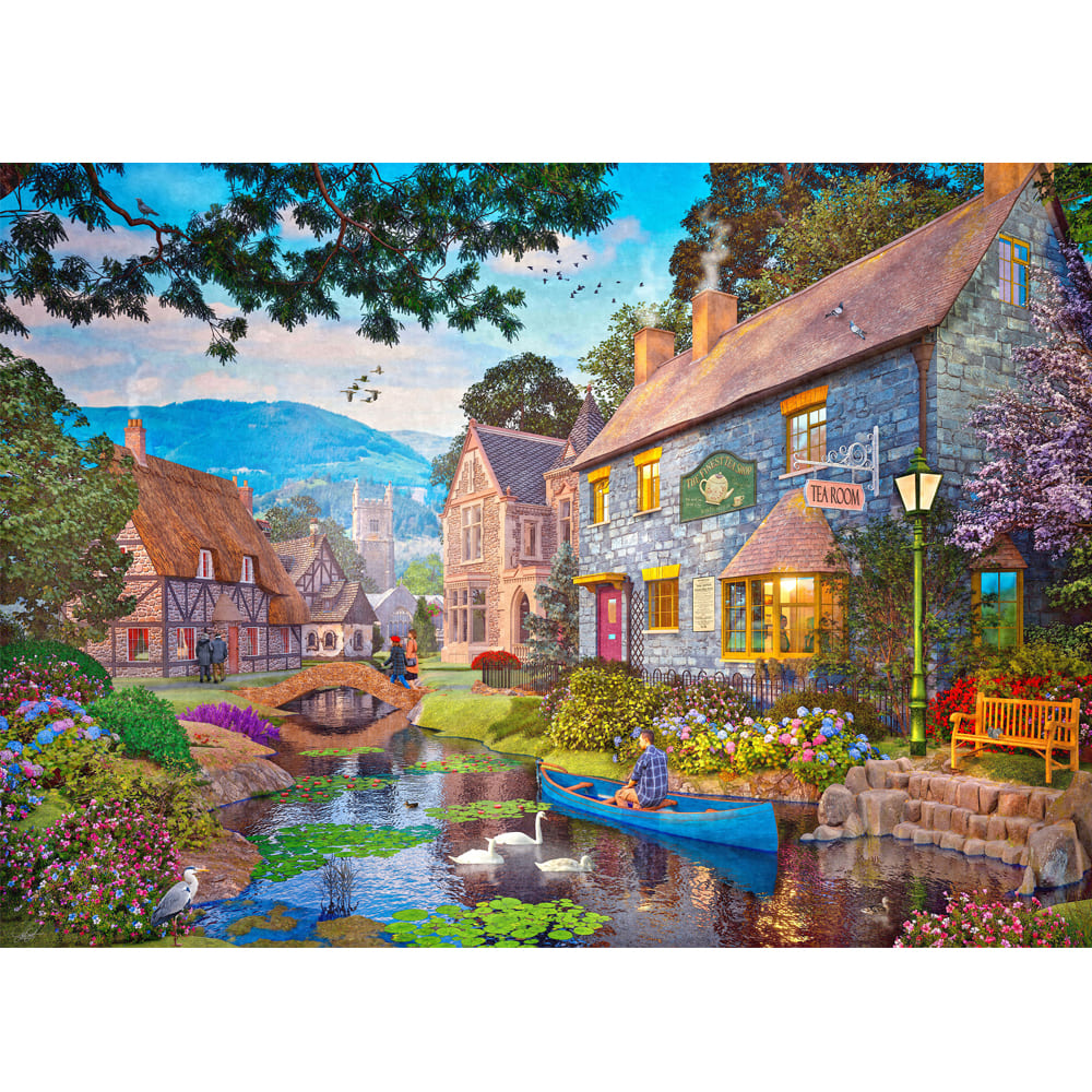 Cobblestone Corner S3, Lake Afternoon, 1000pc