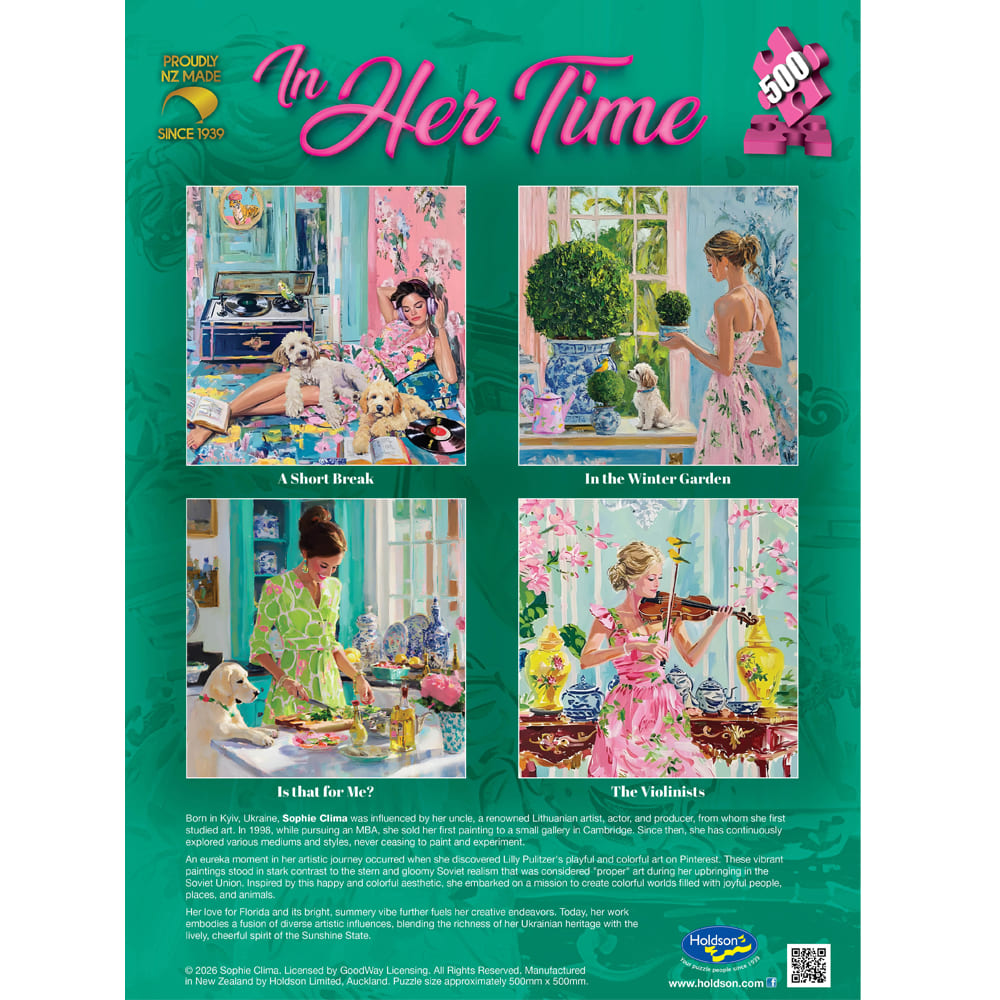 In Her Time, A Short Break, 500pc