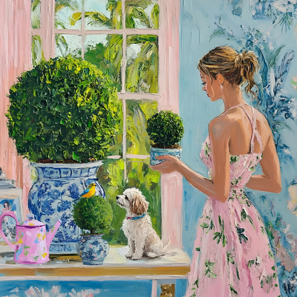 In Her Time, In the Winter Garden, 500pc