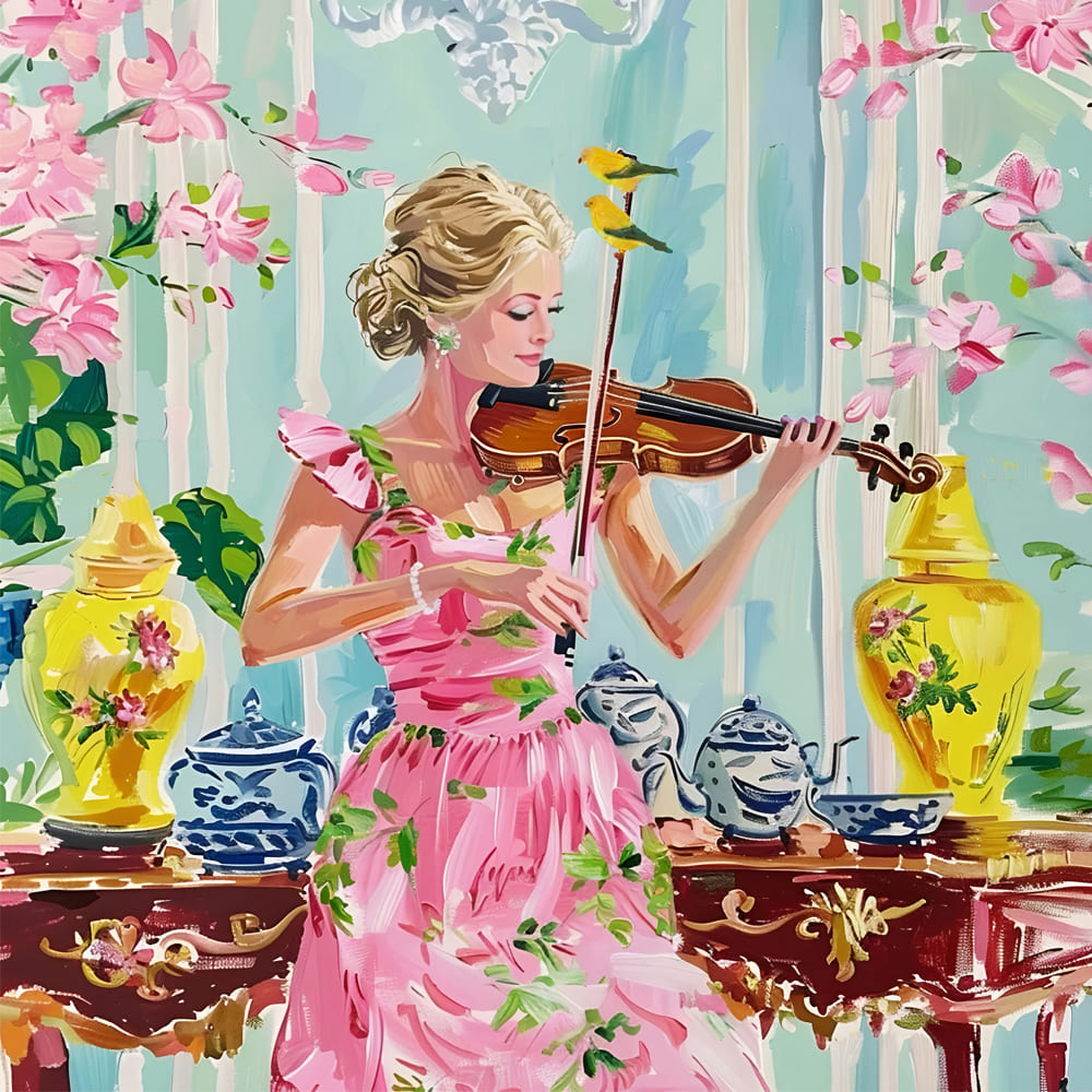 In Her Time, The Violinists, 500pc