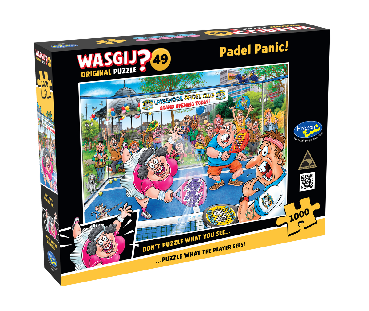 Wasgij? Original 49: Padel Panic, 1000pc