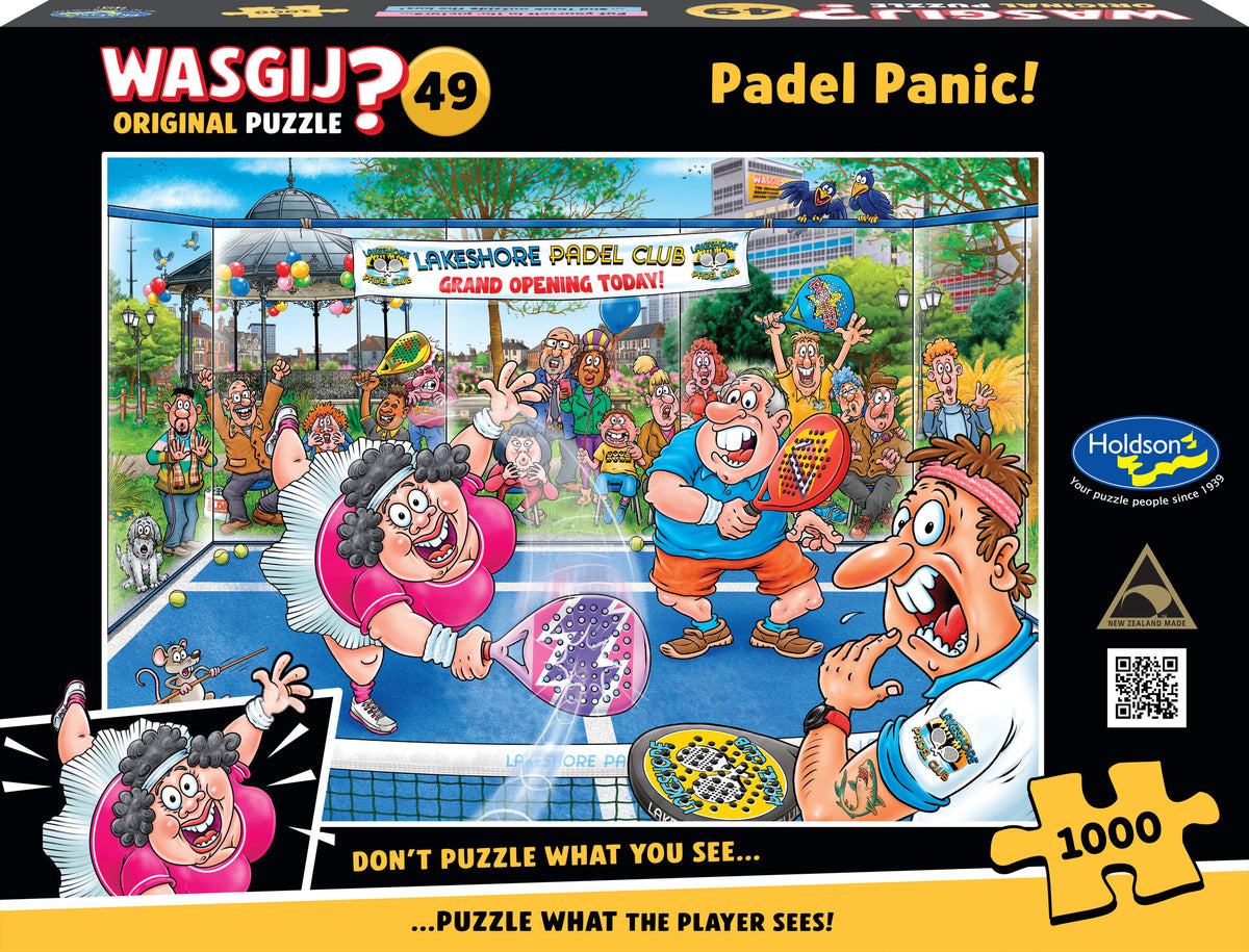 Wasgij? Original 49: Padel Panic, 1000pc