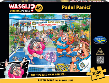 Wasgij? Original 49: Padel Panic, 1000pc