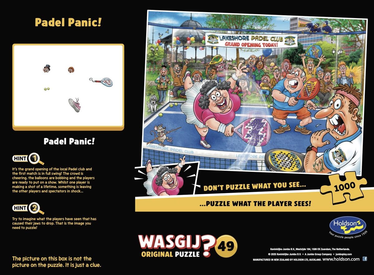 Wasgij? Original 49: Padel Panic, 1000pc
