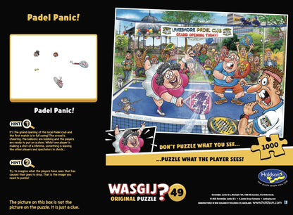 Wasgij? Original 49: Padel Panic, 1000pc