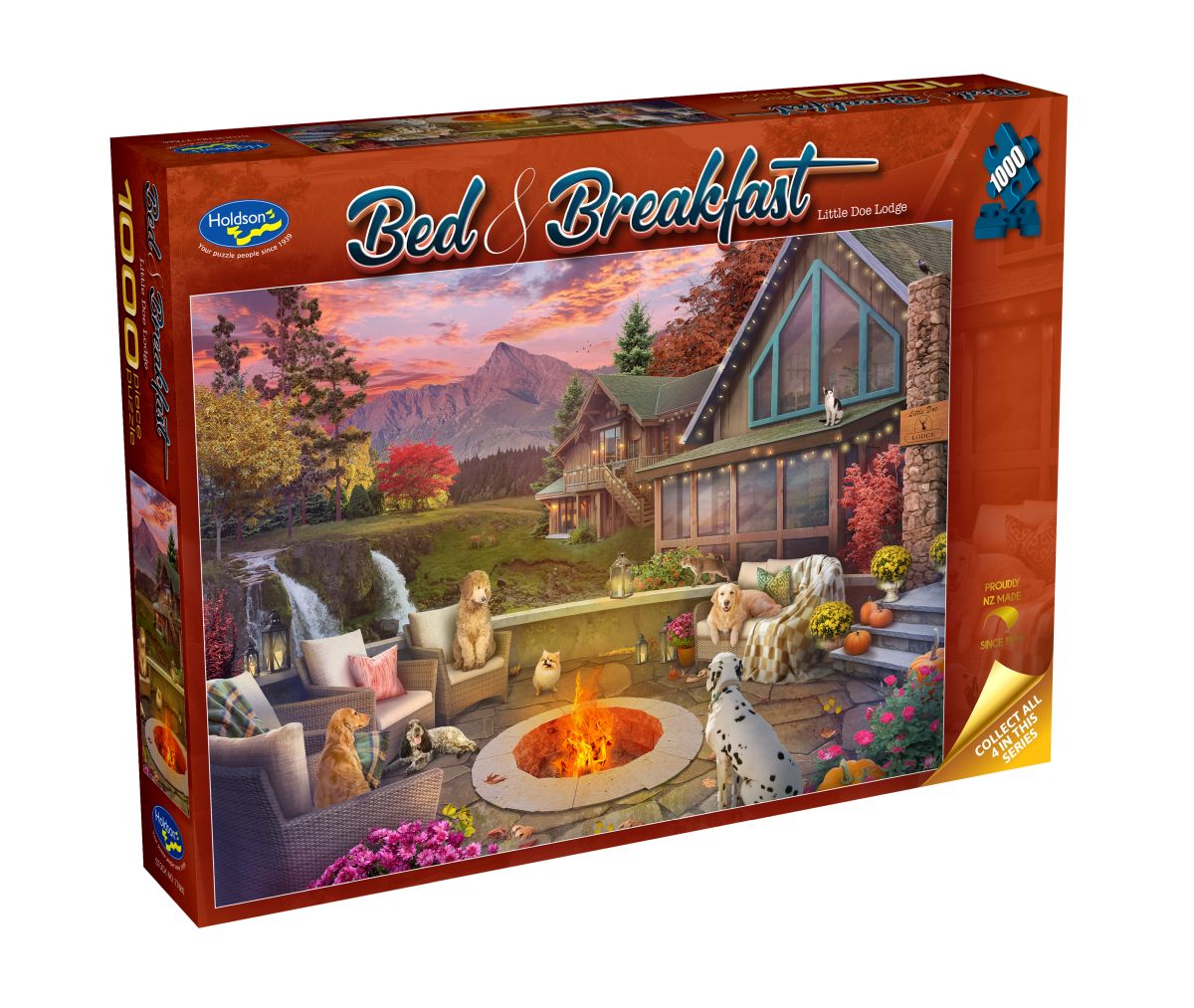 Puzzle - Holdson - Bed & Breakfast - Little Doe Lodge - 1000pc
