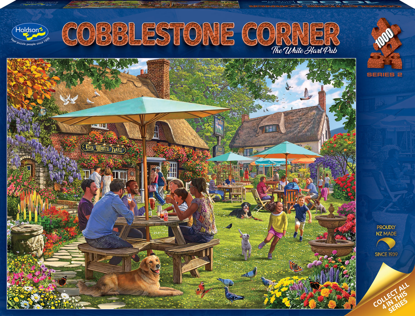 Puzzle - Holdson - Cobblestone Corner S2 1000pc The White Hart Pub
