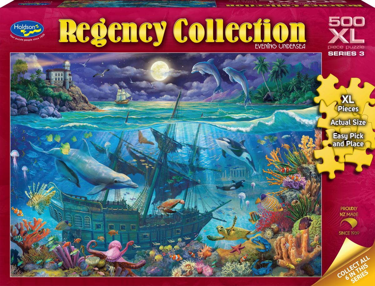 Puzzle - Holdson - Regency Series 3 - Evening Undersea - 500pc XL