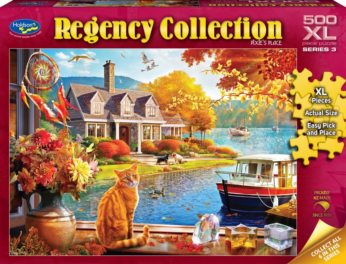 Puzzle - Holdson - Regency Series 3 - Pixie's Place - 500pc XL