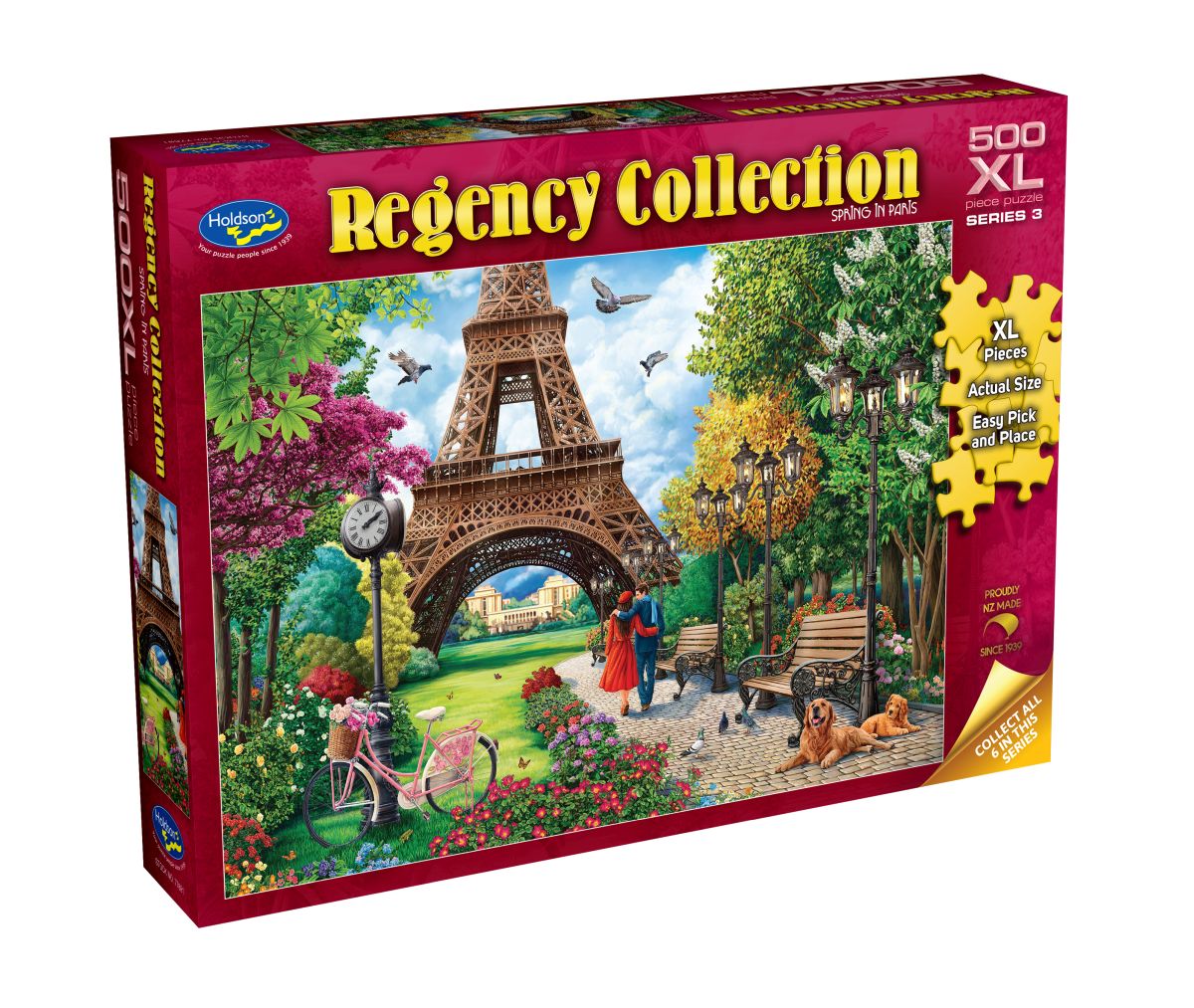 Puzzle - Holdson - Regency Series 3 - Spring in Paris - 500pc XL