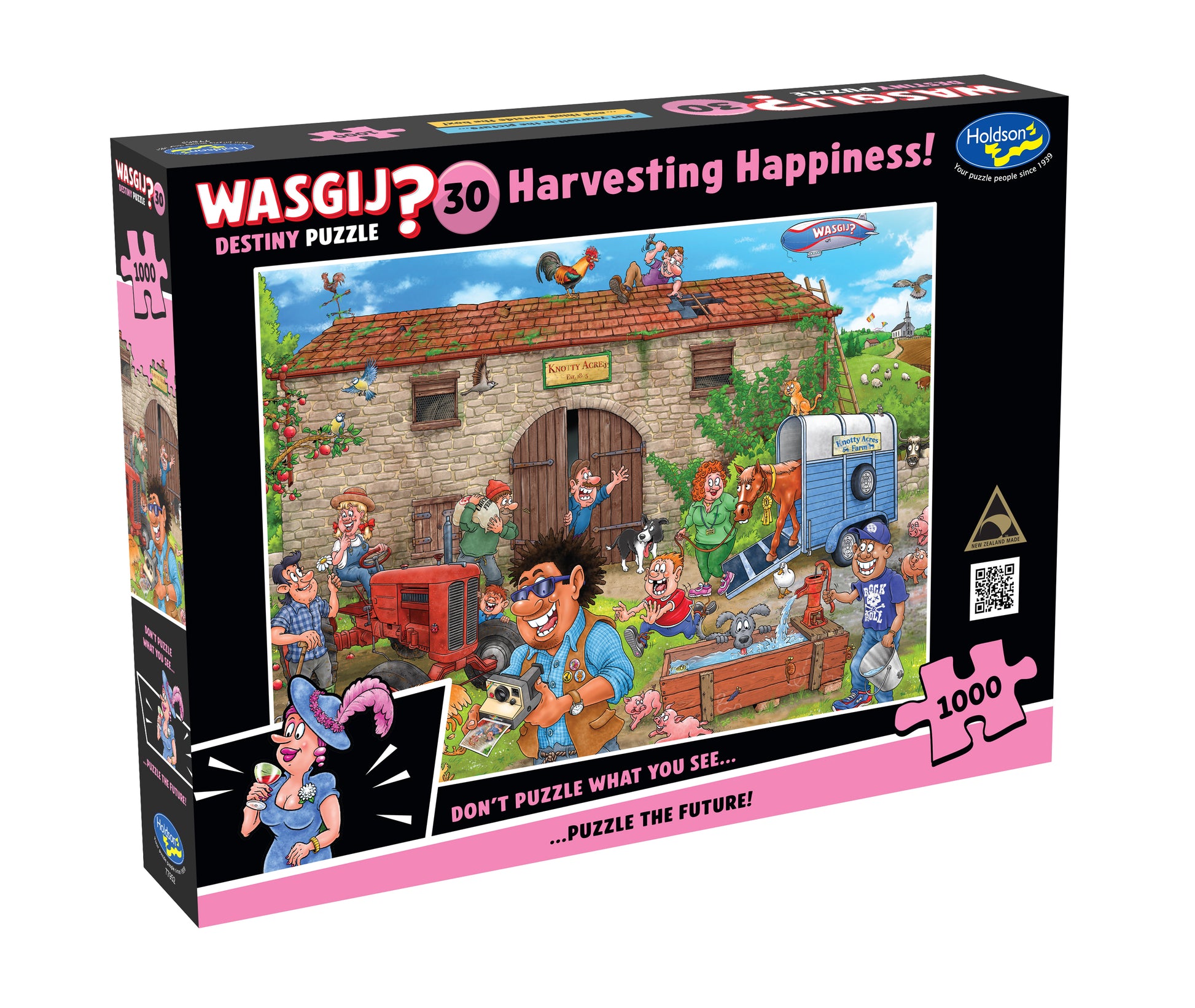 Puzzle - Holdson - Wasgij? Destiny #30 - Harvesting Happiness 1000pcs