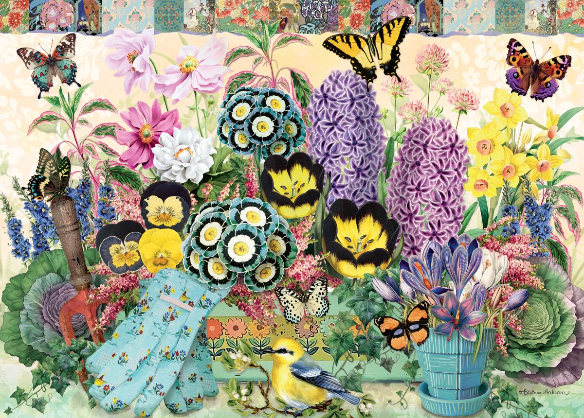Puzzle - Holdson - Blossom Bliss - Garden Box - 1000pc