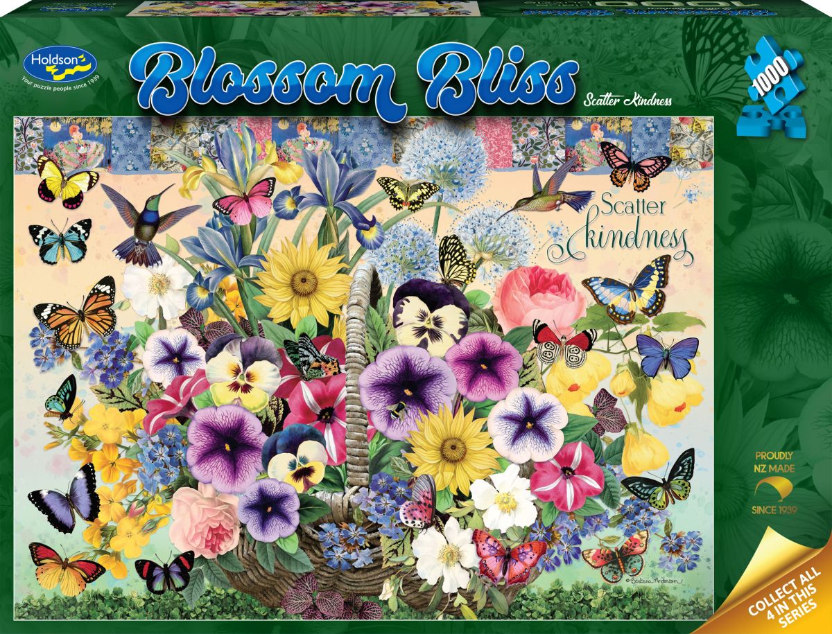 Puzzle - Holdson - Blossom Bliss - Scatter Kindness - 1000pc